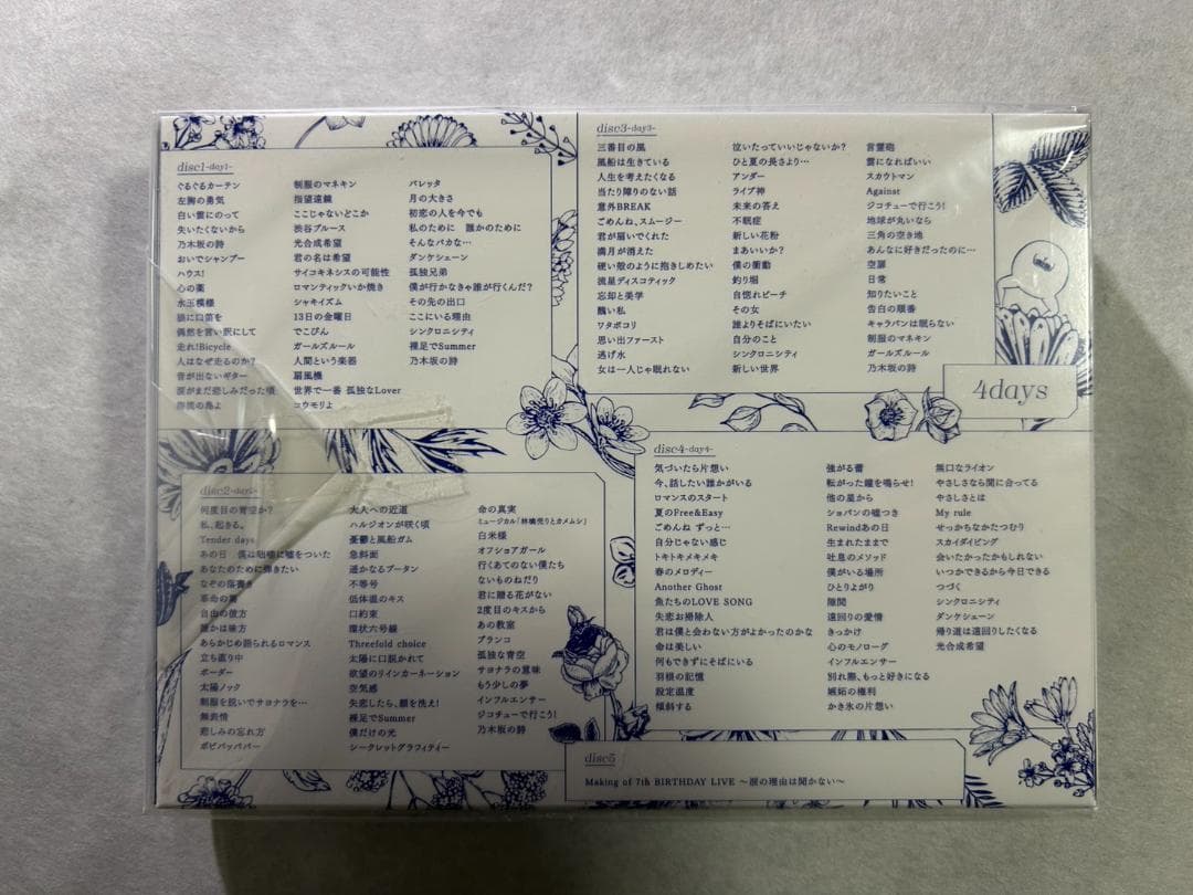 【未開封】乃木坂46 4days 7thyearbirthday live