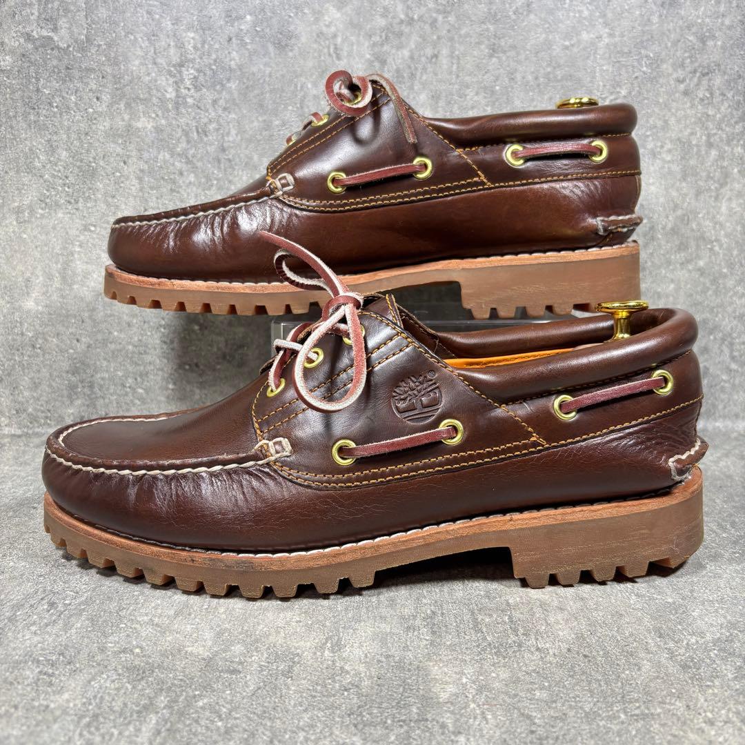 【極美品】Timberland デッキシューズ 3eye モカシン 27㎝