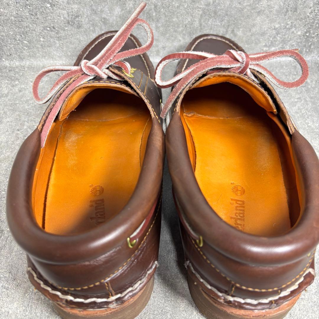 【極美品】Timberland デッキシューズ 3eye モカシン 27㎝