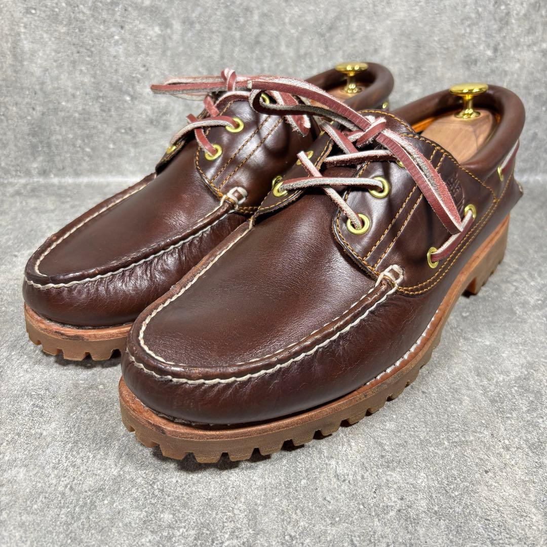 【極美品】Timberland デッキシューズ 3eye モカシン 27㎝