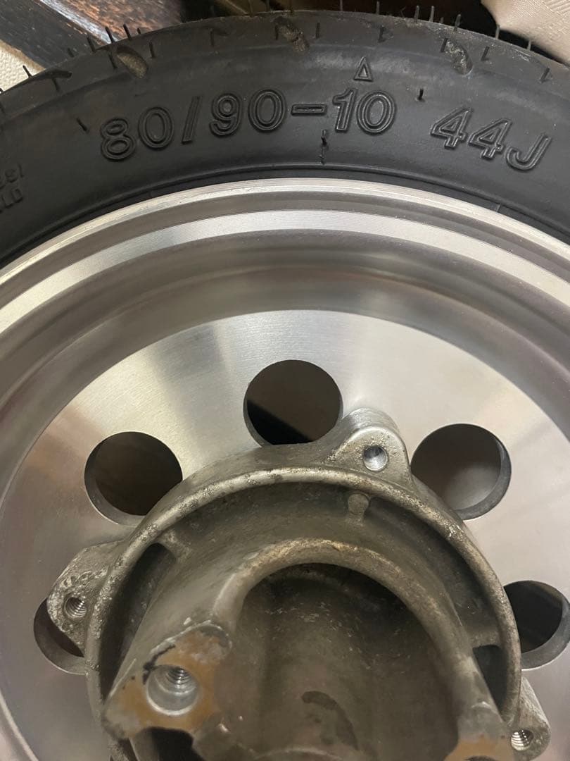 モンキー10インチホイール ハブ付き80/90-10
