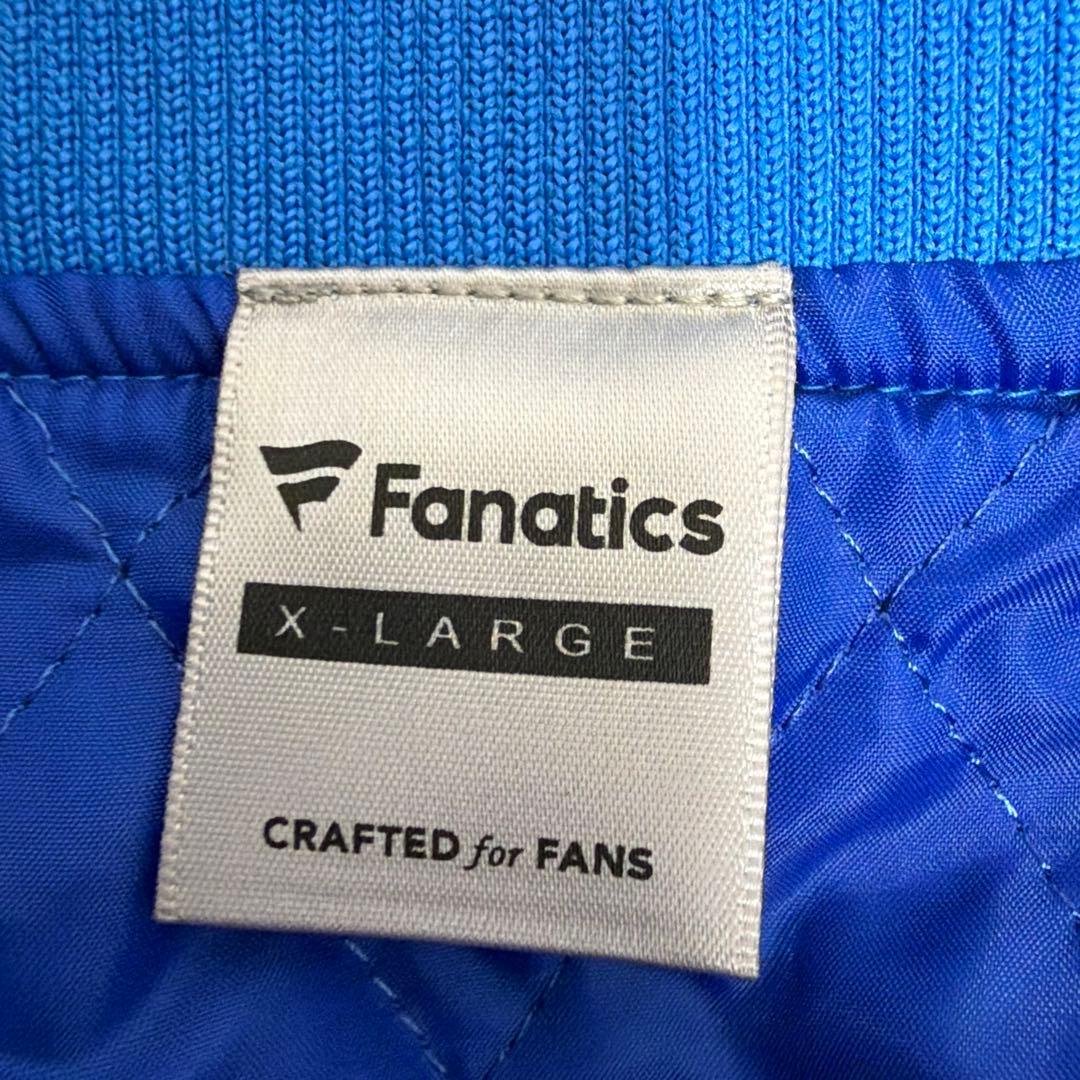 Lions サテンジャケット 青 埼玉西武ライオンズ　スタジアムジャケット