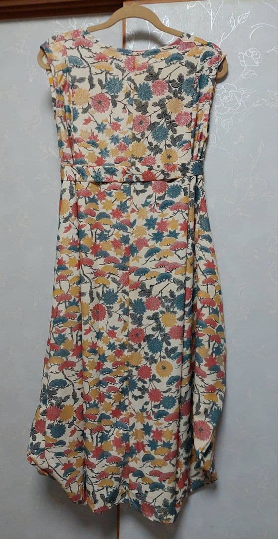 NW12着物リメイクワンピース着丈113センチ身幅52センチ正絹