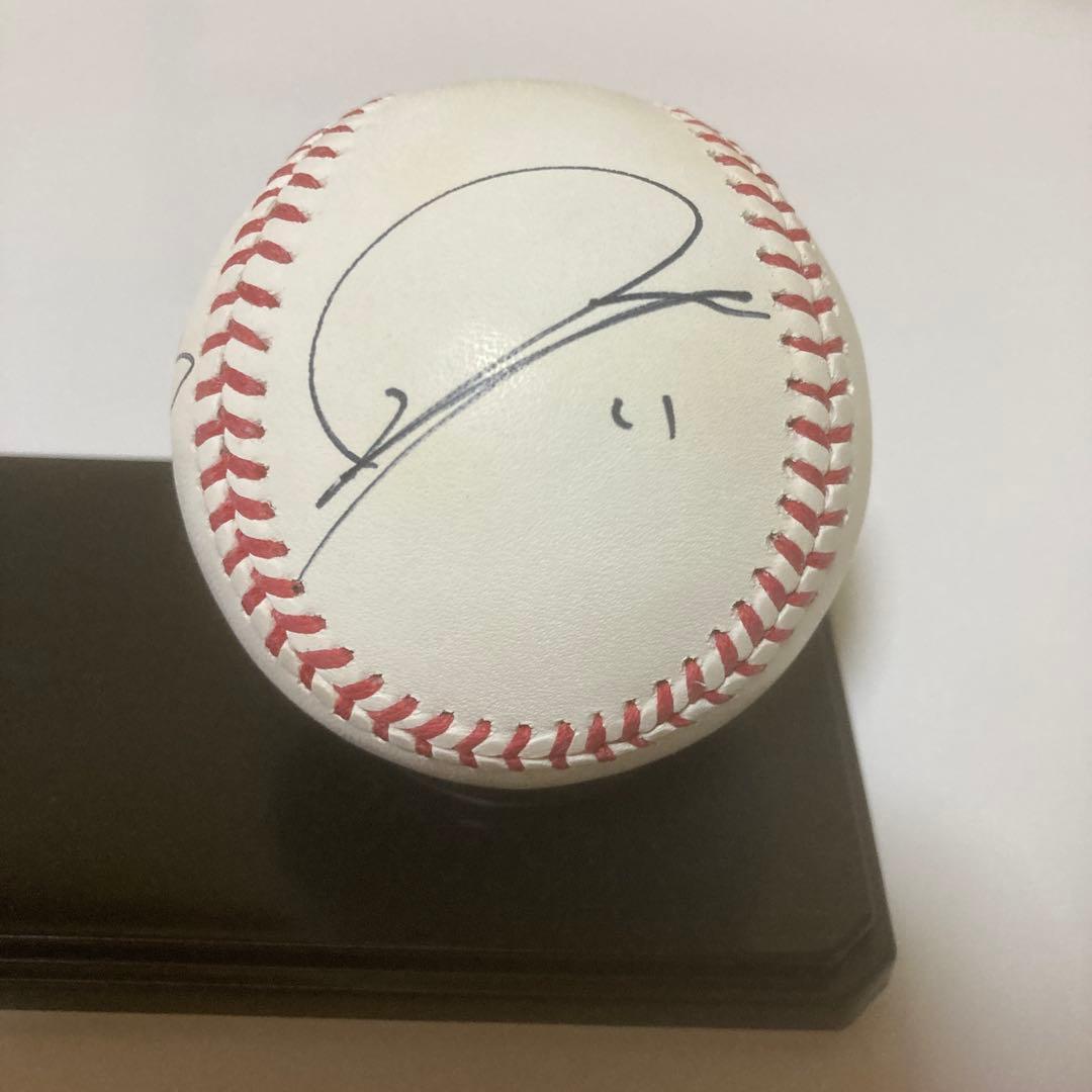 ケース付　MLB公式球 大谷翔平　山本由伸　佐々木朗希　直筆サインボール