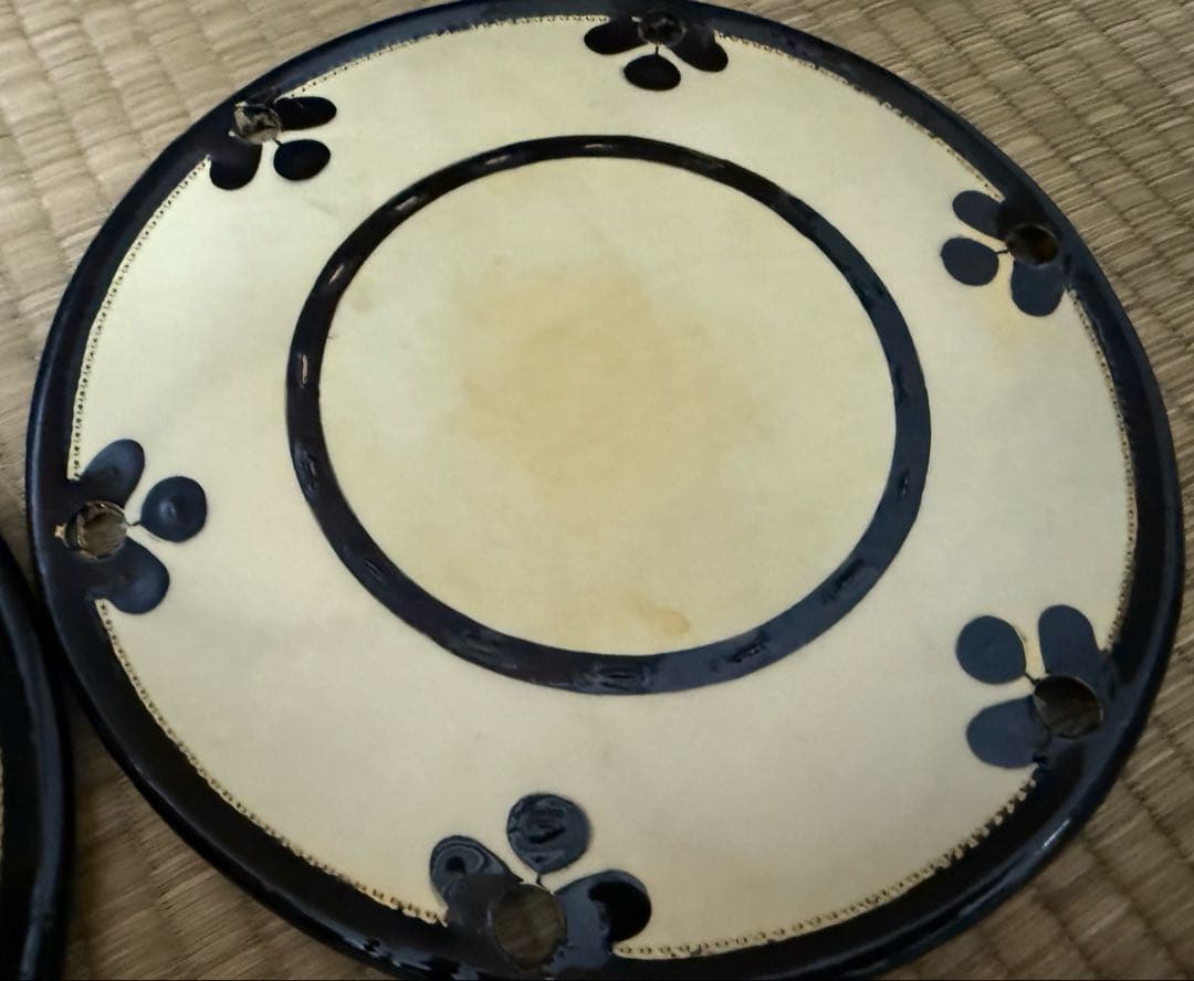 も*り様 和楽器　中古　小鼓　革　鼓　つづみ　巾着