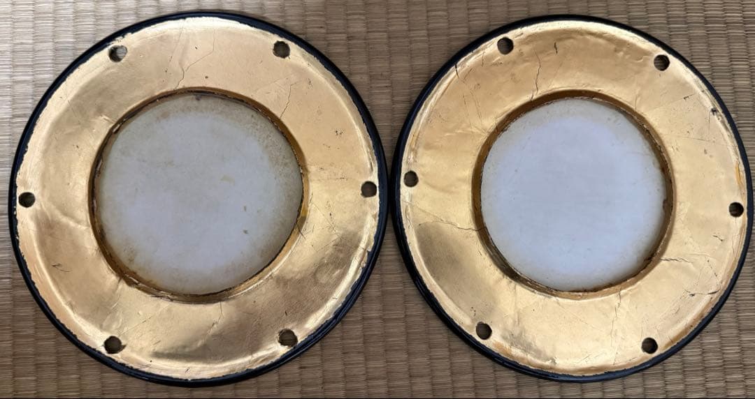 も*り様 和楽器　中古　小鼓　革　鼓　つづみ　巾着