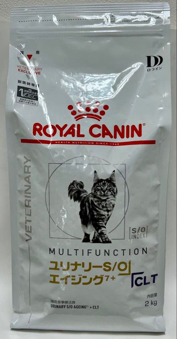 ロイヤルカナン 猫用 ユリナリーS/O エイジング7+ CLT 2kg 1袋