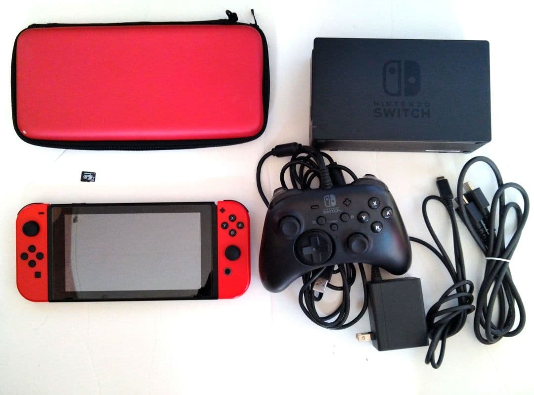 任天堂スイッチ本体＆HORIコントローラー＆128GBマイクロSDカードセット