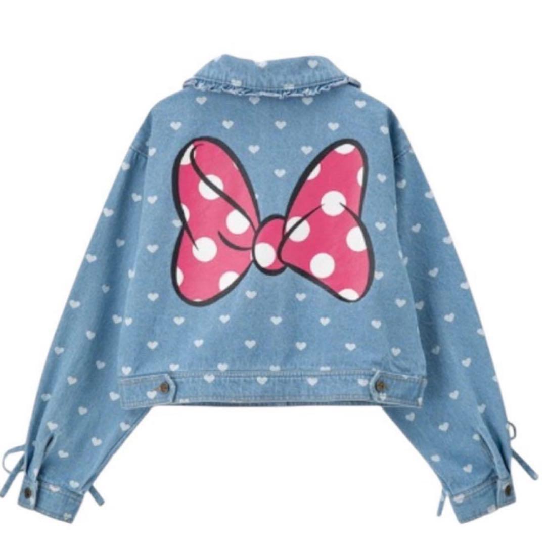 レディース デニムジャケット ミニー アベイル
