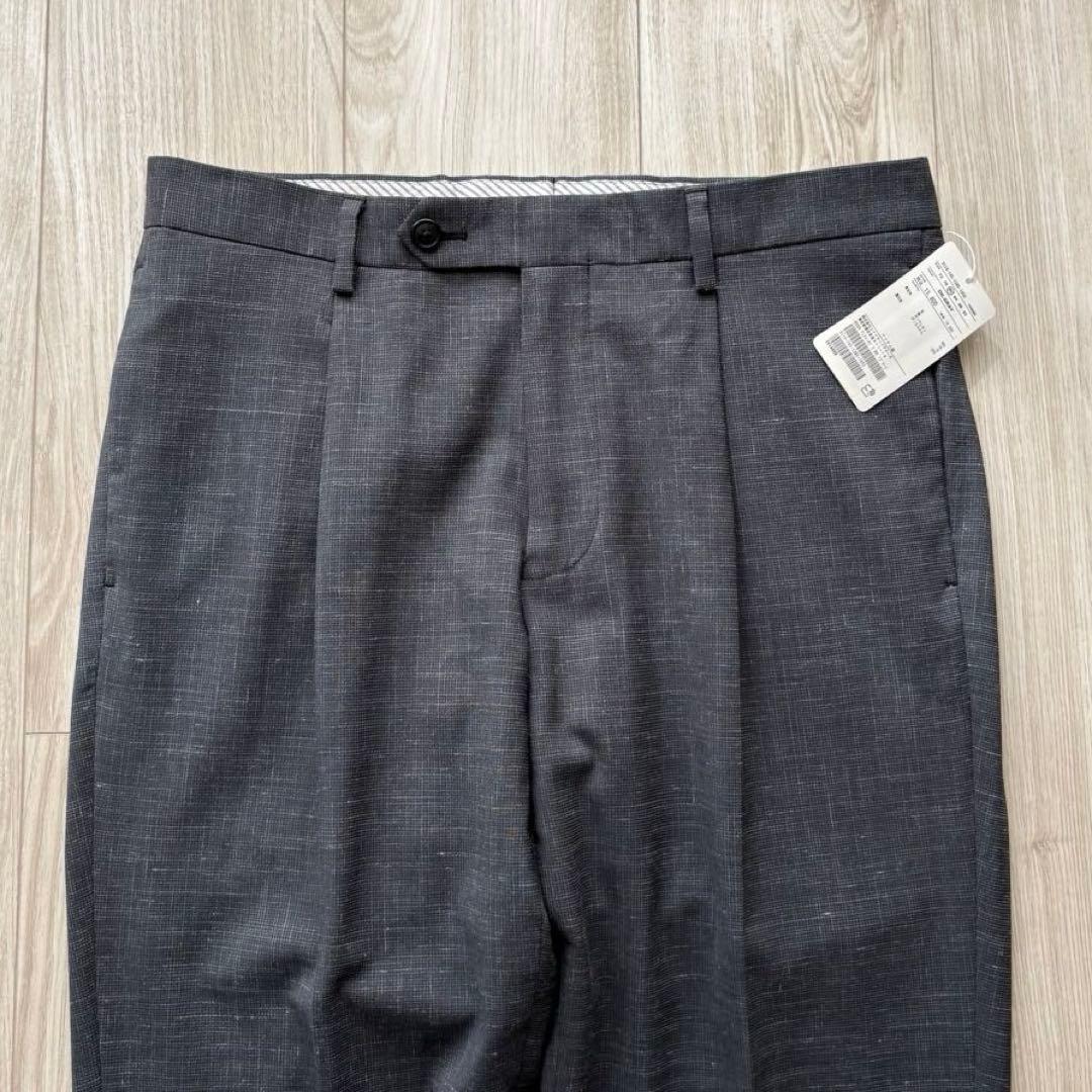 【新品】グリーンレーベルリラクシング REDA メンズスーツ グレー 44 春夏