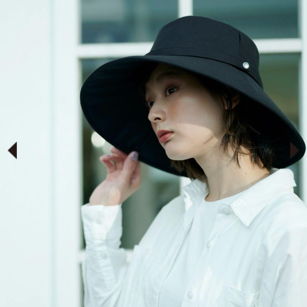 【美品】サンバリア100 ウィンドハット Lサイズ