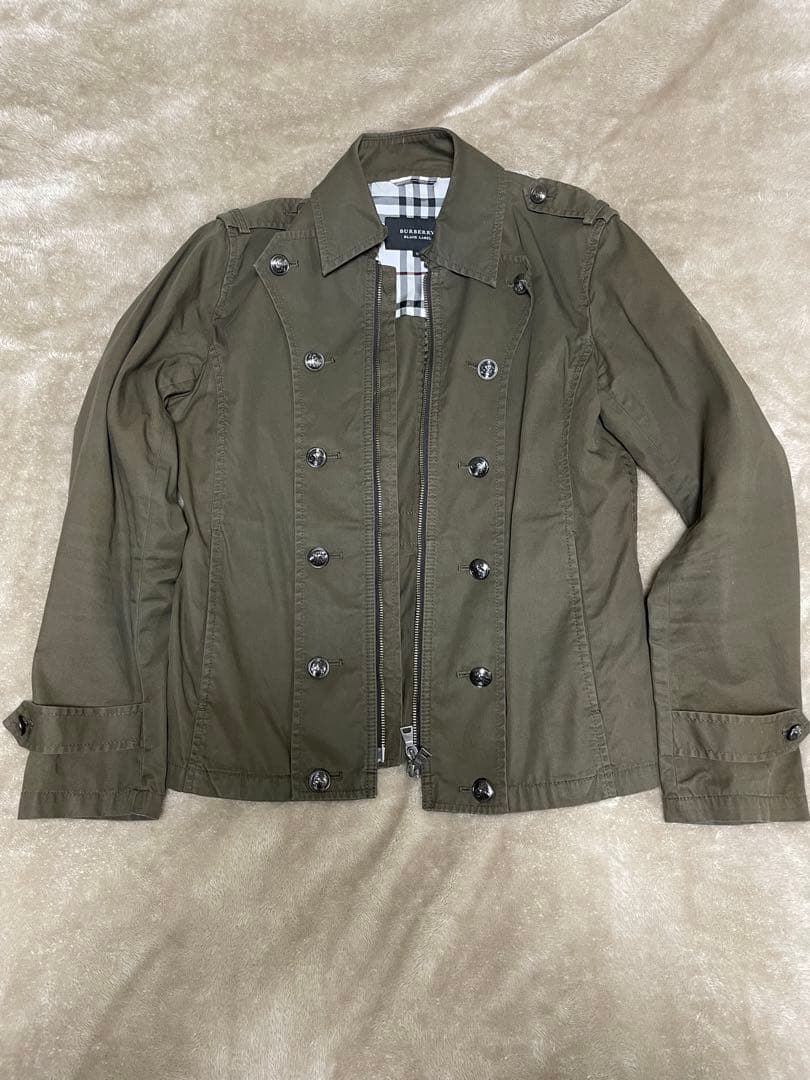 BURBERRY BLACK LABEL ナポレオンジャケット y2k