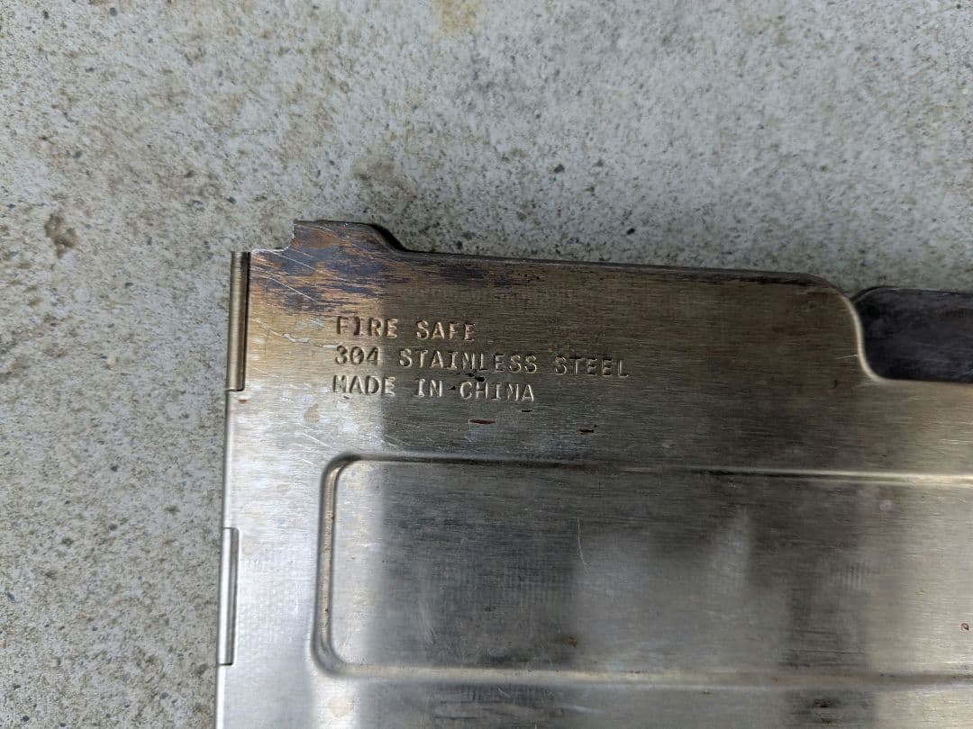 WOLF&GRIZZLY ファイアーセーフ 焚き火台＆グリルM1セット