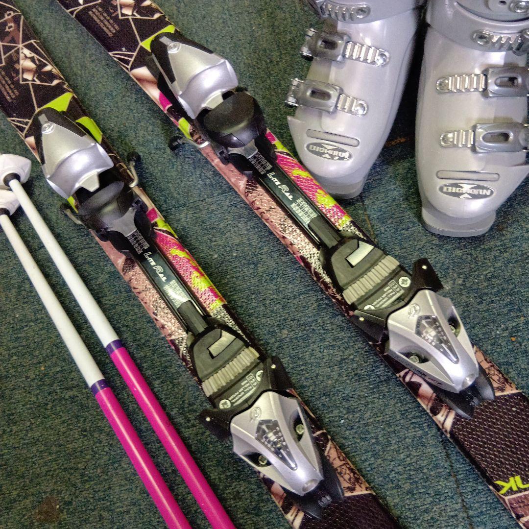 HEAD140cmメンテナス済 靴24cm ストック付