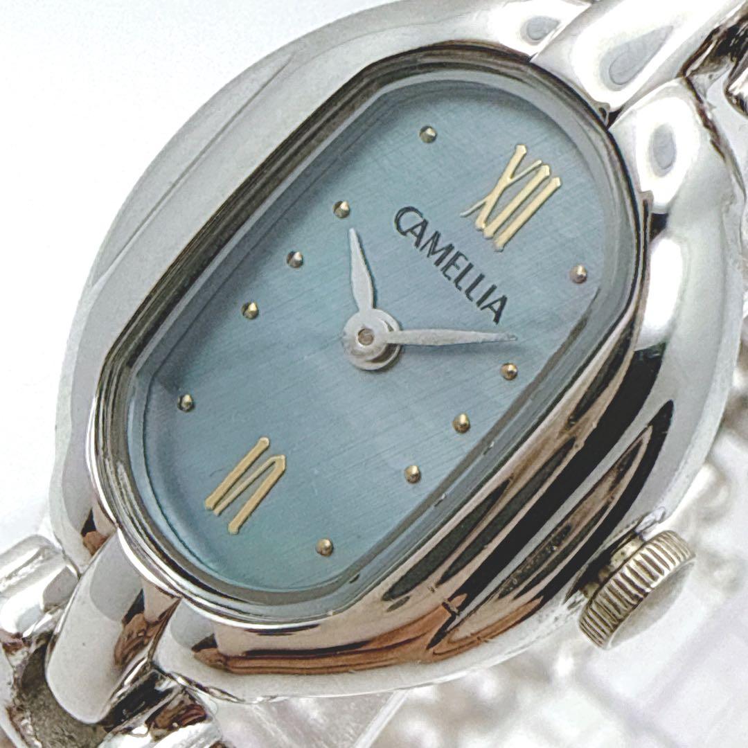 稀少✨ CAMELLIA　カメリア　２連 天然アコヤ パール　ジュエリーウォッチ