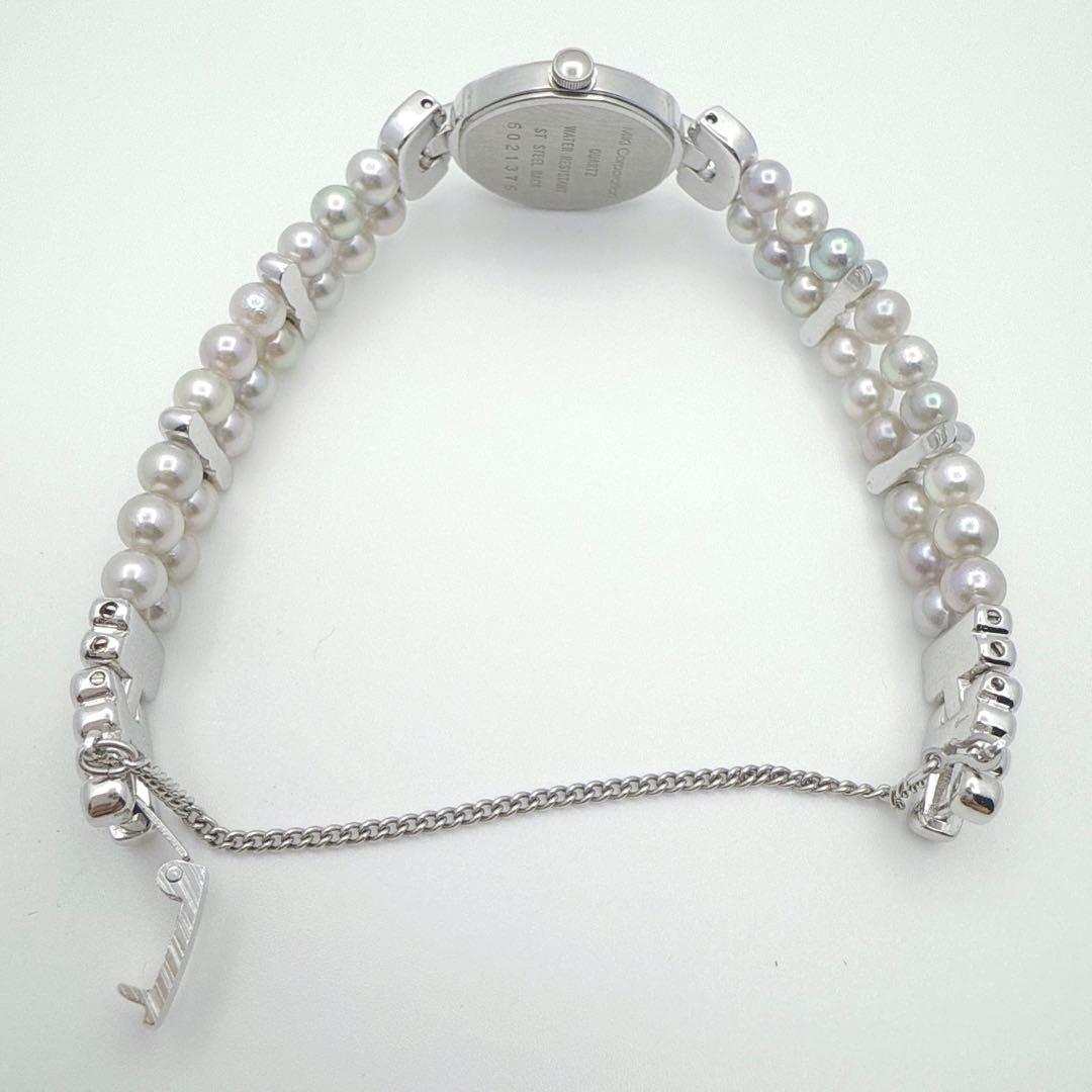 稀少✨ CAMELLIA　カメリア　２連 天然アコヤ パール　ジュエリーウォッチ