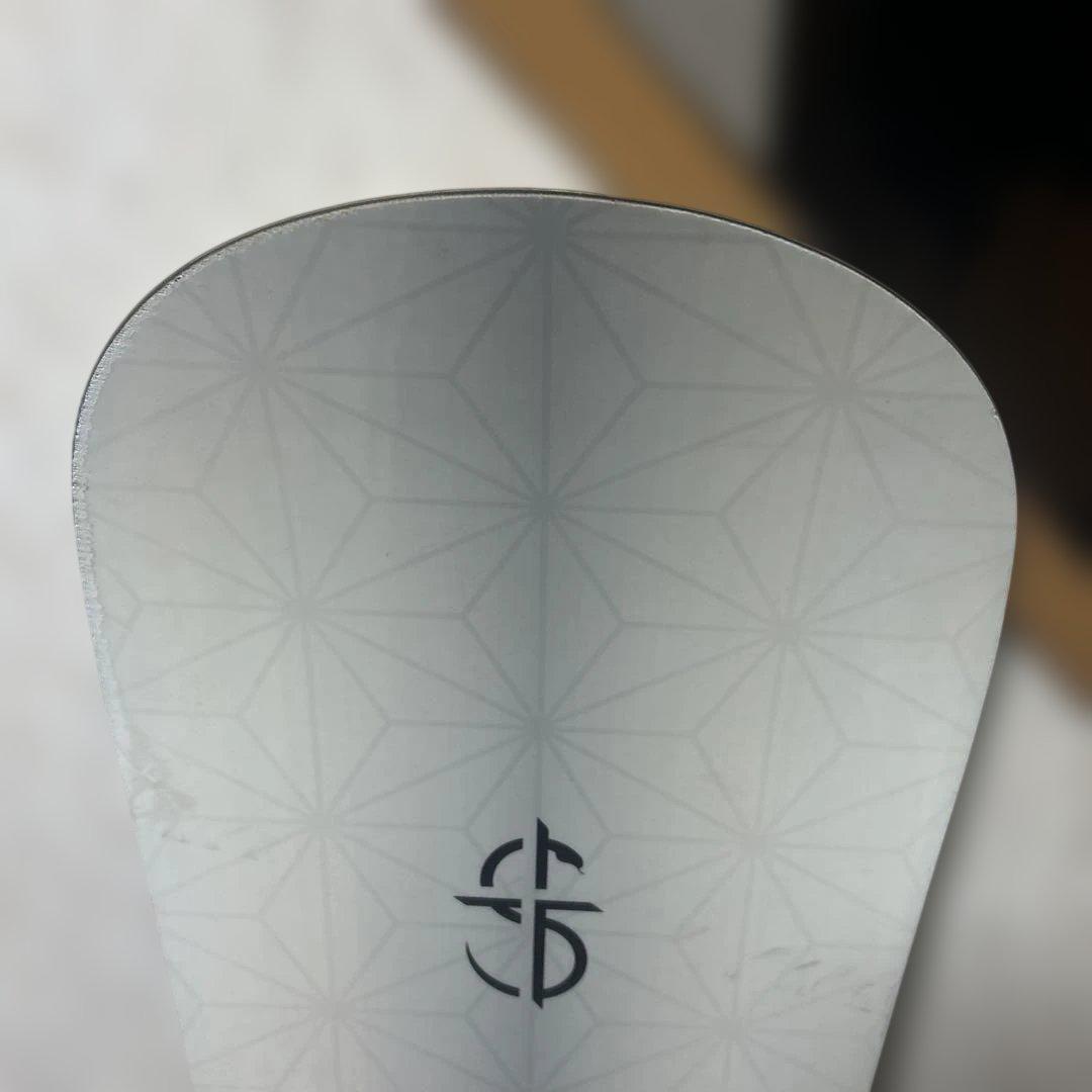 CROOJA WORM スノーボード ホワイト 150cm