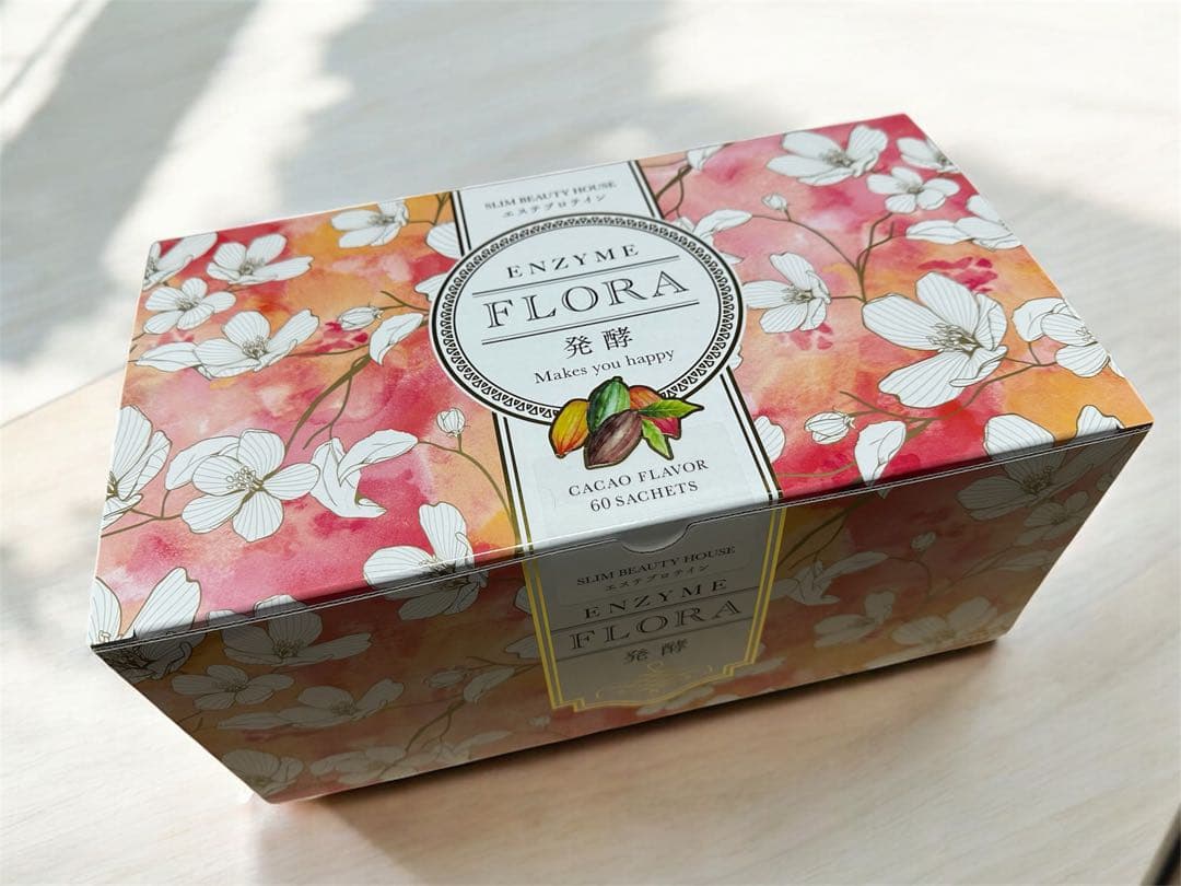 ENZYME FLORA カカオ風味 60包入り