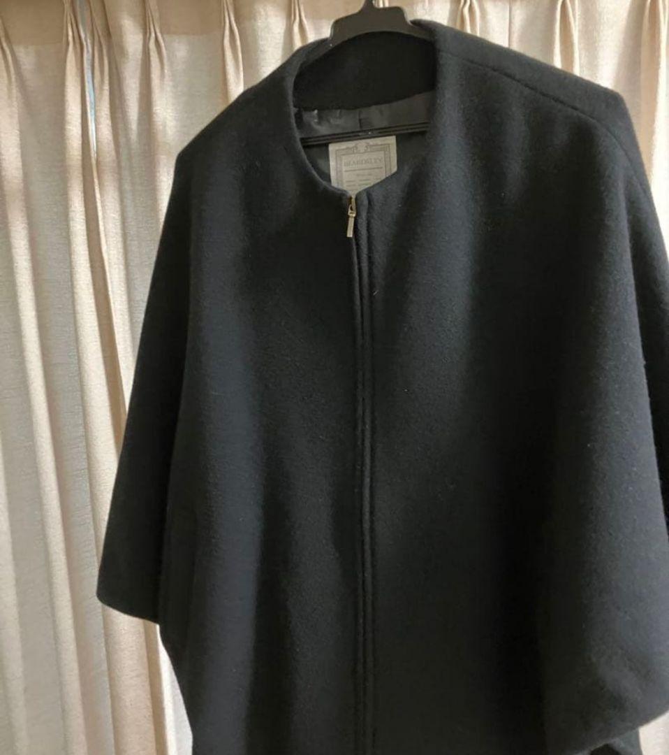 ブーケ 　BEARDSLEY ウールポンチョコート