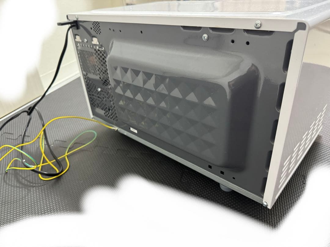 2024年製 900w高出力 フラット電子レンジ Yselect YMW17RK