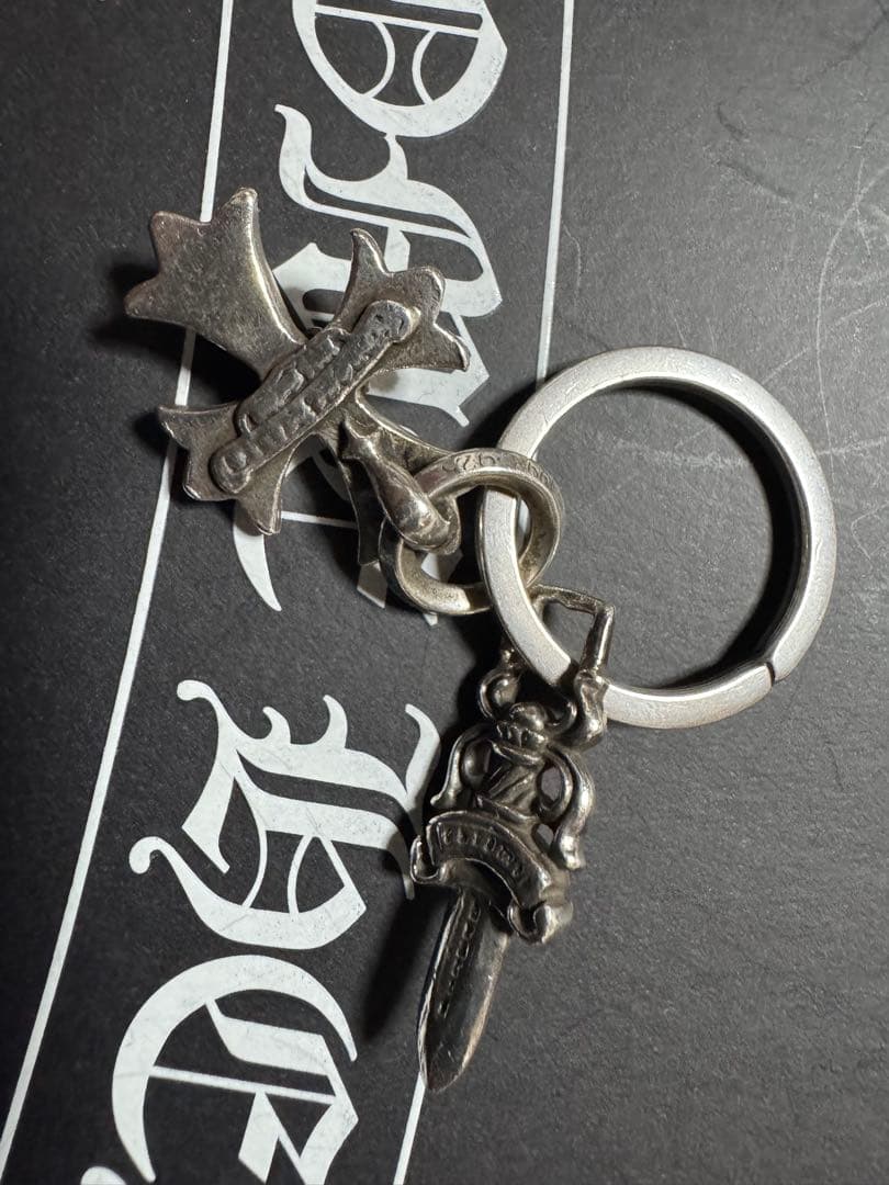 Chrome Hearts ウォレットチェーン シルバー　セット売り