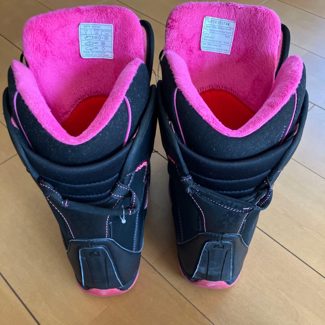 スノーボードブーツ 女性用 ブラック/ピンク　HEAD 25cm