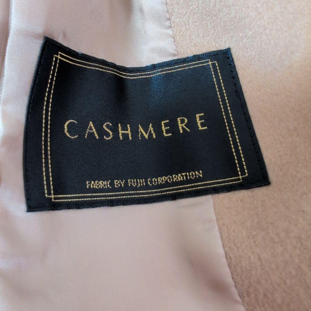 pink‼️キャメル カシミヤ100% ロングコート