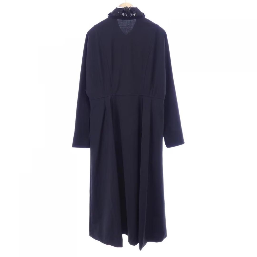 専用 美品 ebure ブルームビジューカラー フレアワンピース 式典