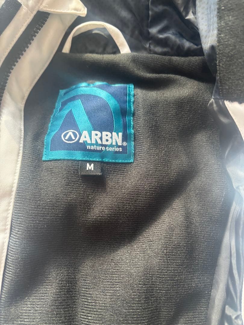 ARBN スノーボードウェア Mサイズ ホワイト/ベージュ