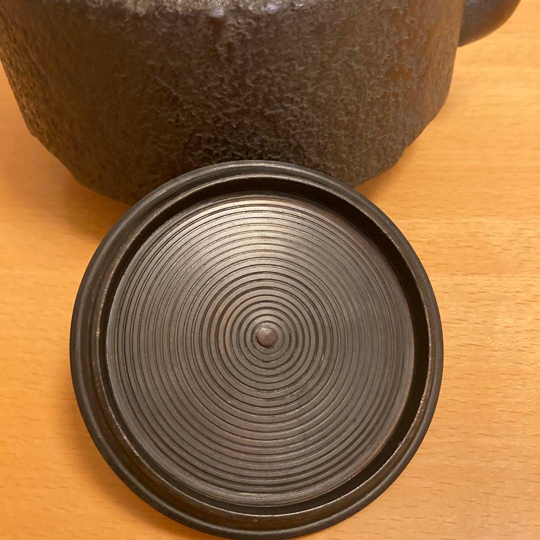 茶道　鉄瓶 尾垂