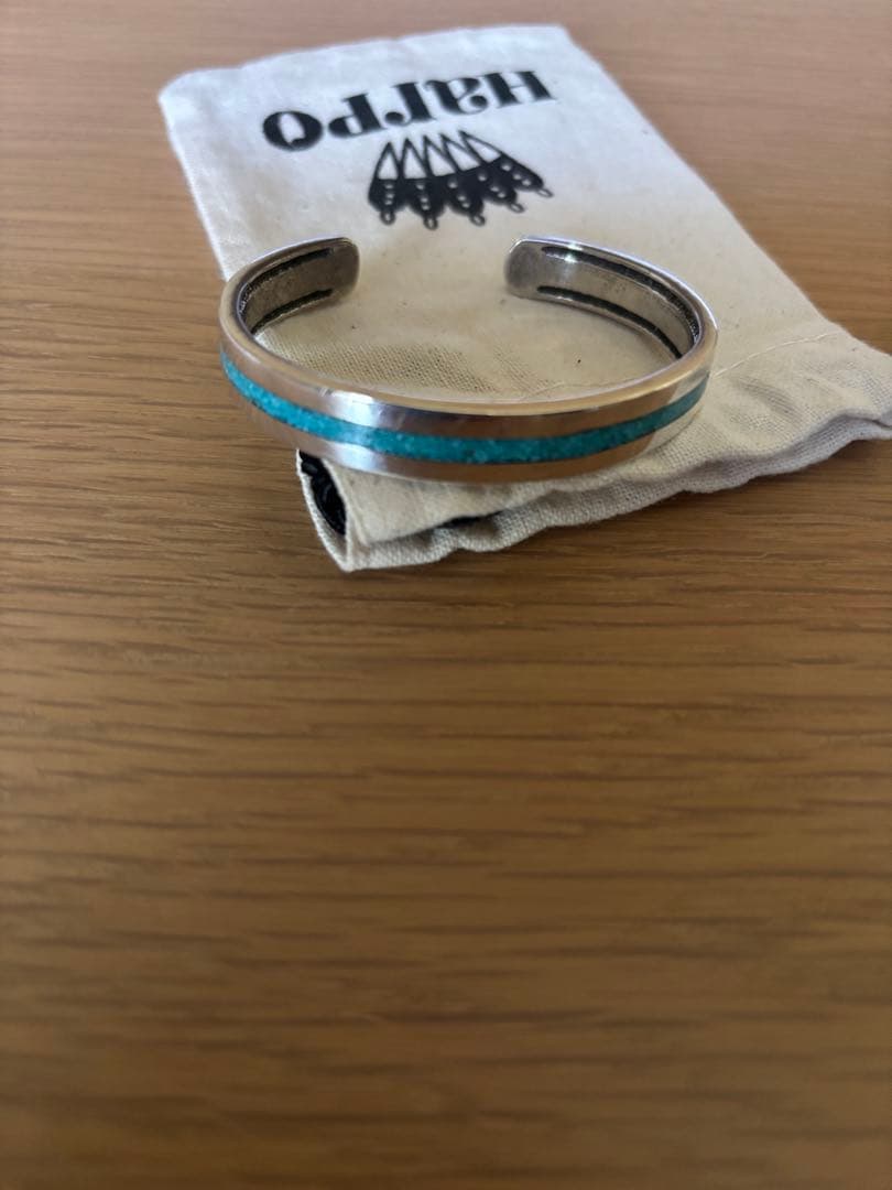 Harpo⭐️バングル　ブレスレット　シルバー　ターコイズ