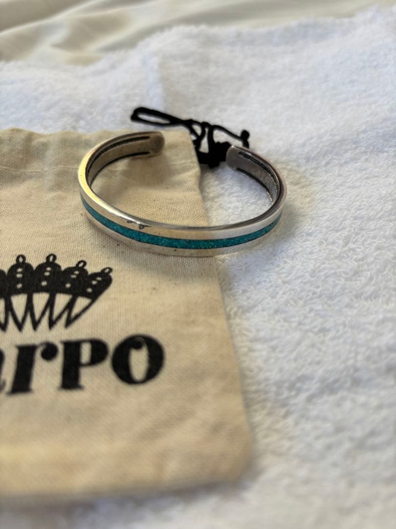 Harpo⭐️バングル　ブレスレット　シルバー　ターコイズ