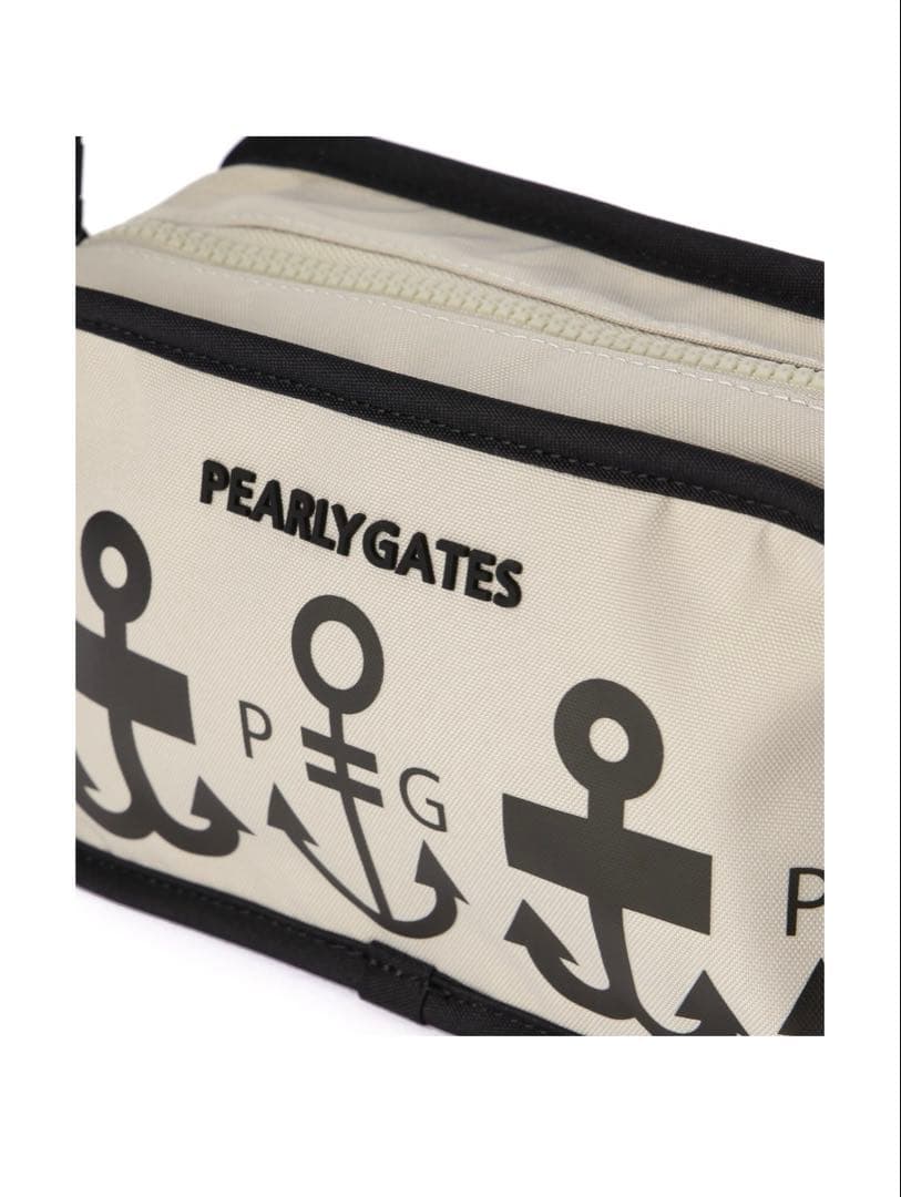 新品PEARLY GATES パーリーゲイツアンカー柄ショルダーバッグ