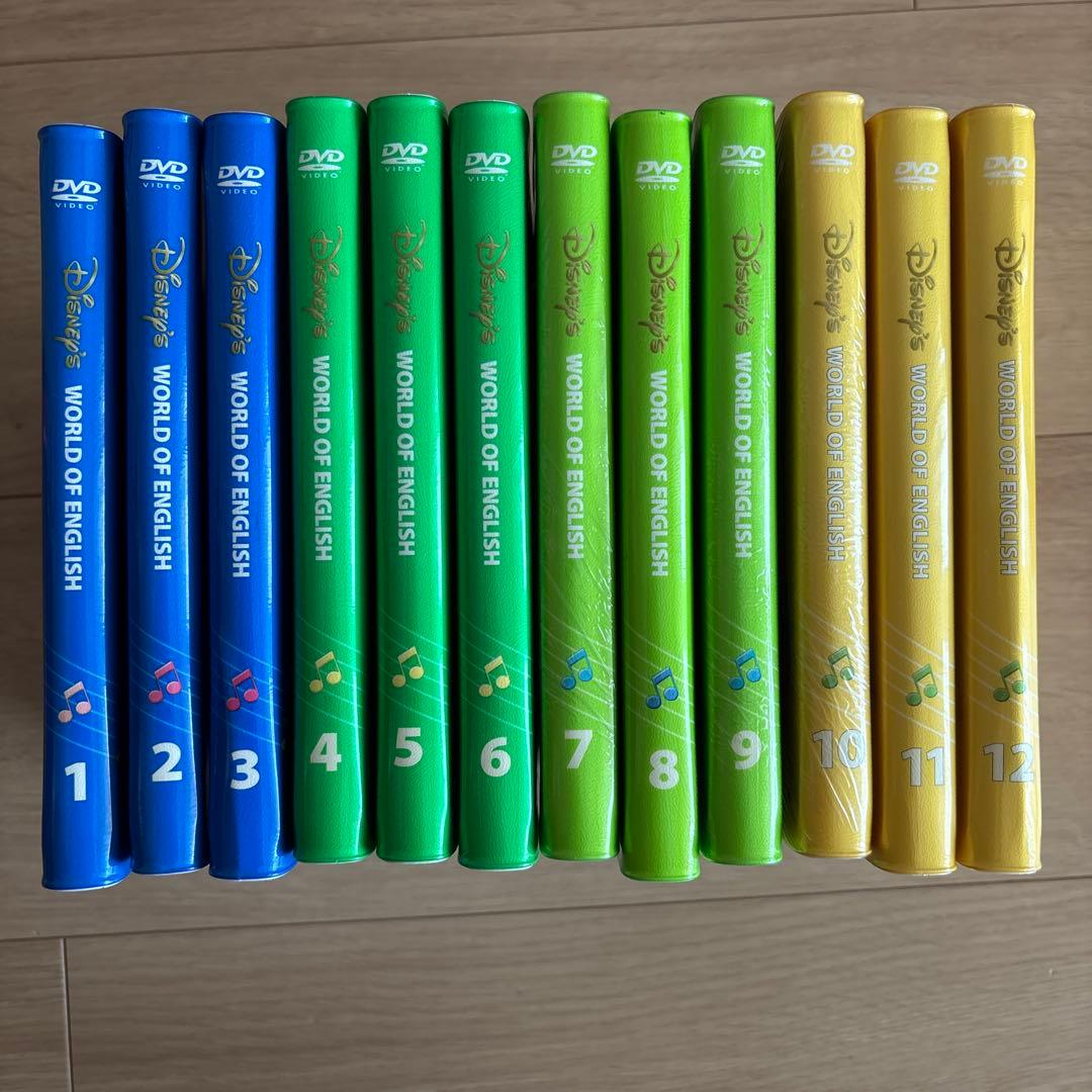 値下げ！DWEディズニー英語システム　シングアロングCD DVD 本　未開封あり