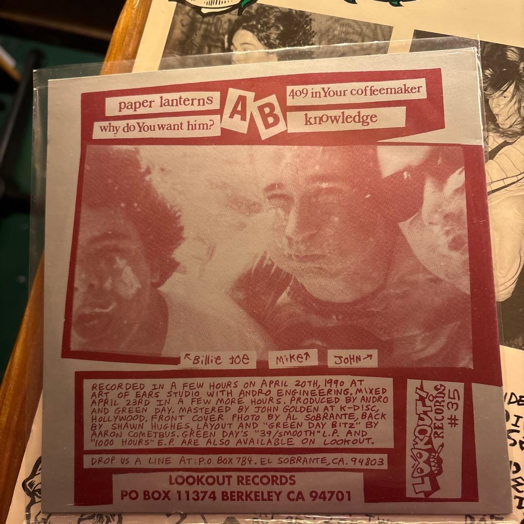 Green Day 初期　レコード　４枚セット