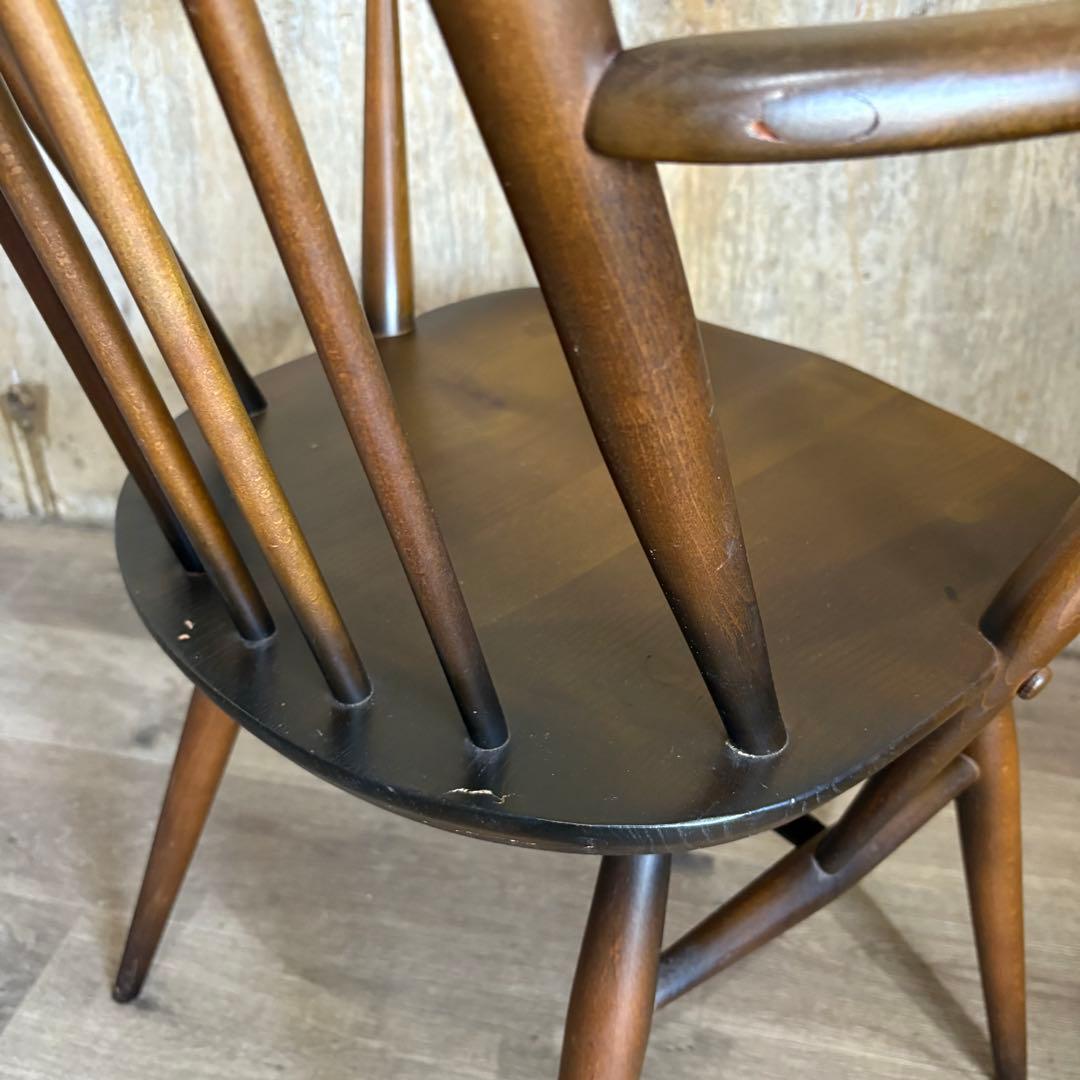 ERCOL クエーカーアームチェア　ヴィンテージ　アーコール　イギリス