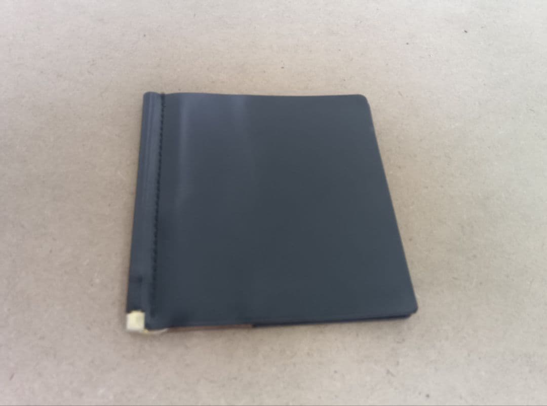 ながちん様　ガンゾ　ホーウィンシェルコードバン　マネークリップ　スタンプあり