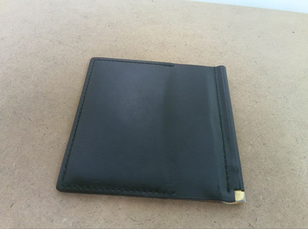 ながちん様　ガンゾ　ホーウィンシェルコードバン　マネークリップ　スタンプあり