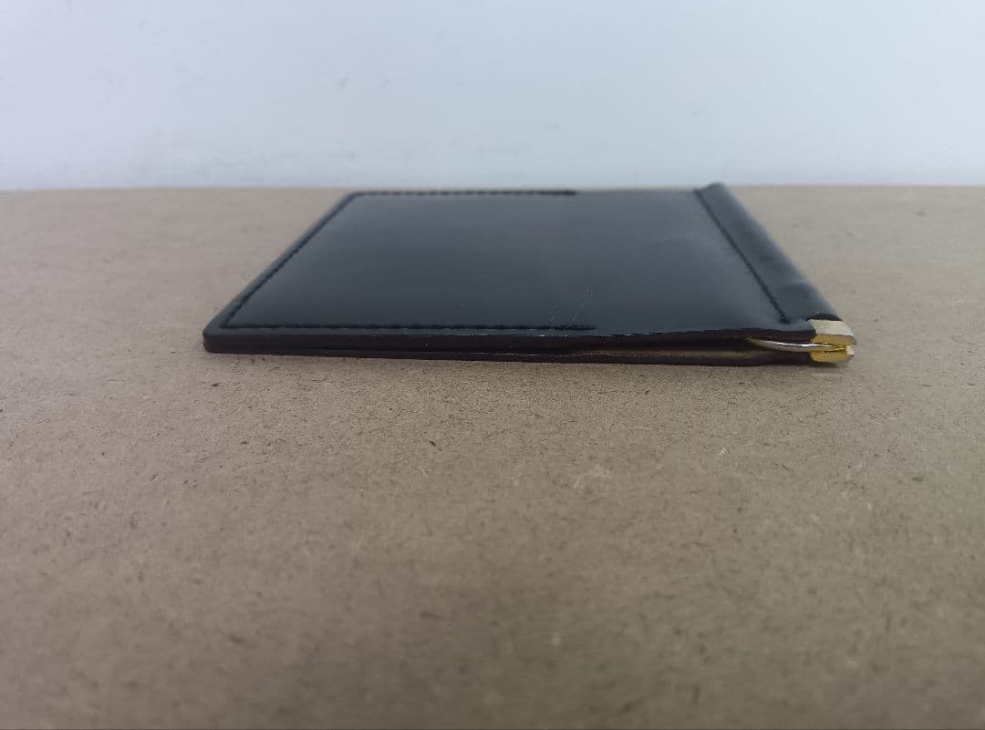 ながちん様　ガンゾ　ホーウィンシェルコードバン　マネークリップ　スタンプあり