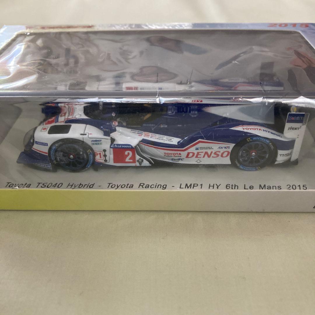 スパーク 1/43 トヨタ TS040 HYBRID LM2015No.2 6位