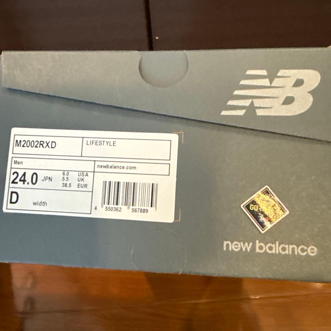 【良品•24cm】ニューバランス2002ゴアテックスM2002RXD