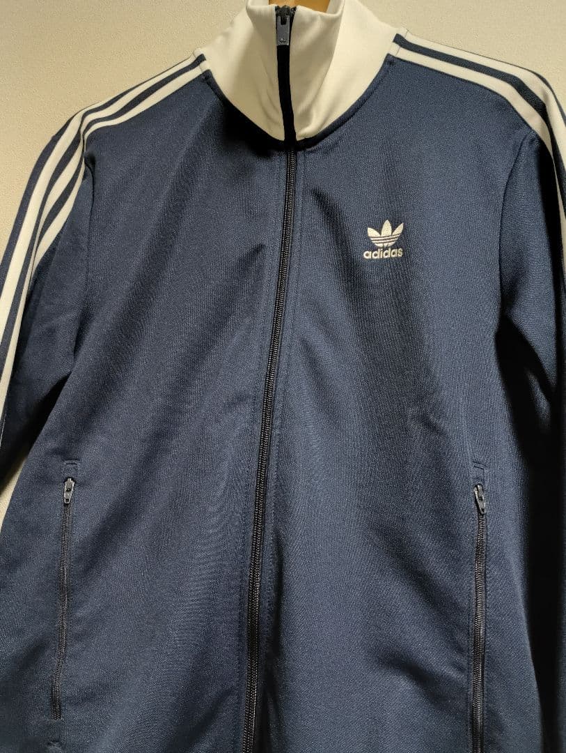 adidas IP0418 ベッケンバウアー 白/ネイビー XL 美品