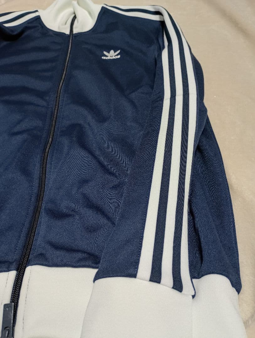 adidas IP0418 ベッケンバウアー 白/ネイビー XL 美品