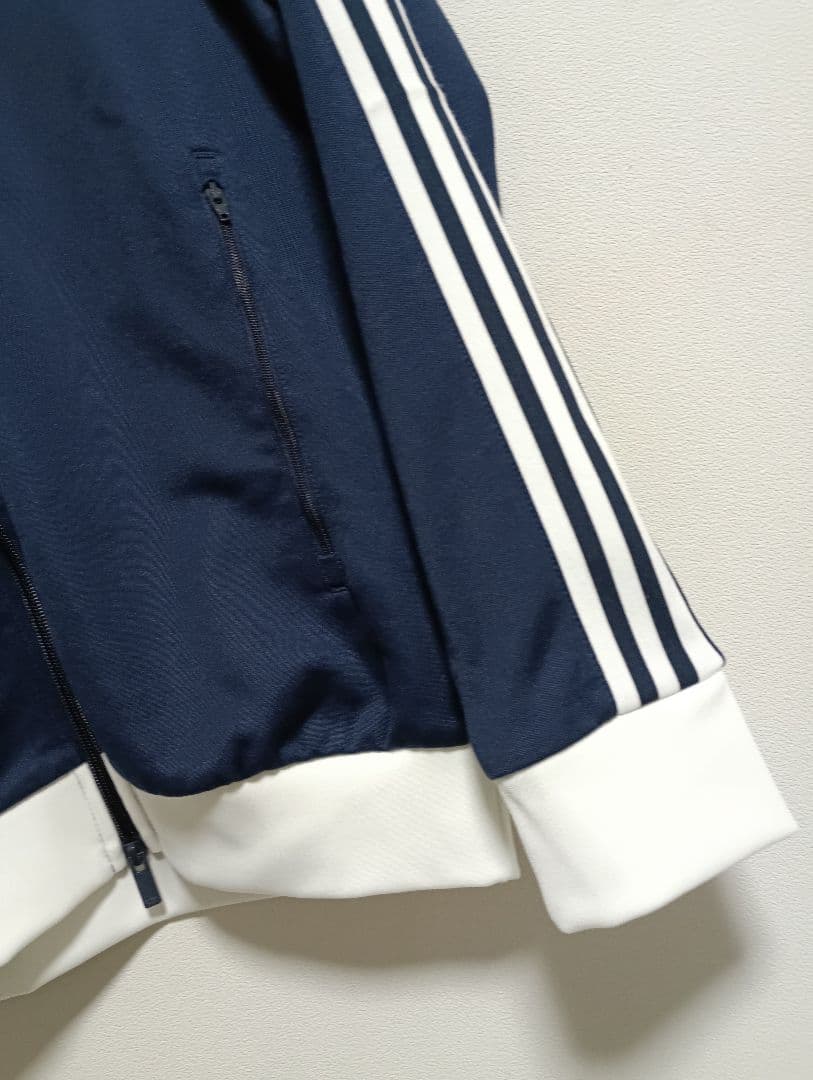 adidas IP0418 ベッケンバウアー 白/ネイビー XL 美品