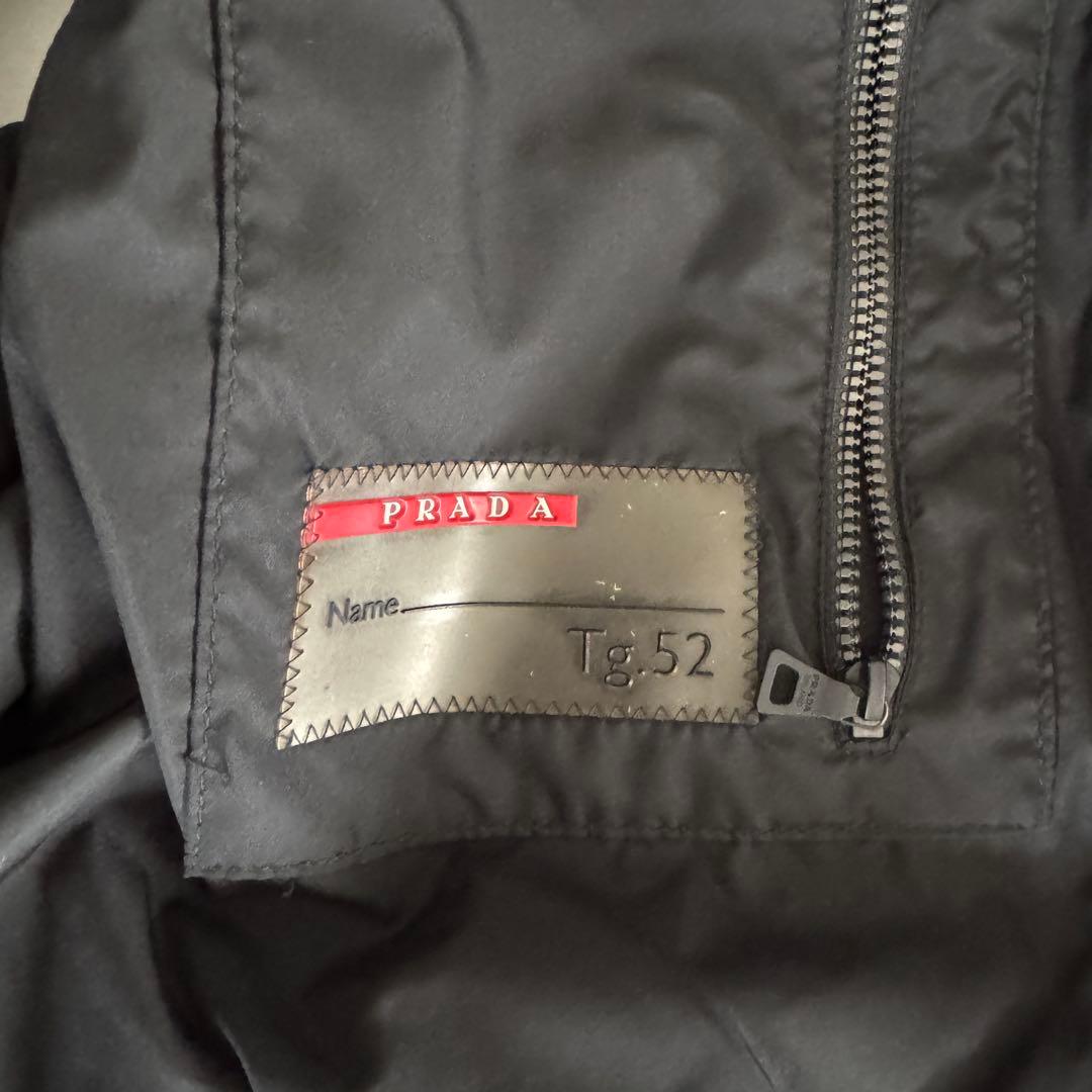 prada sport ARCHIVE ダウンベスト ネイビー 52 L〜XL