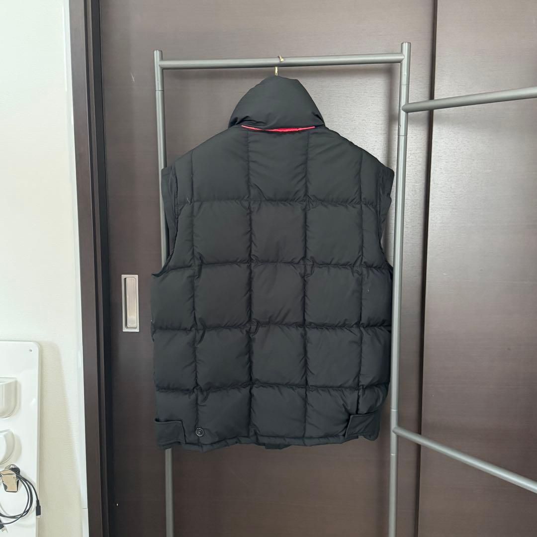 prada sport ARCHIVE ダウンベスト ネイビー 52 L〜XL