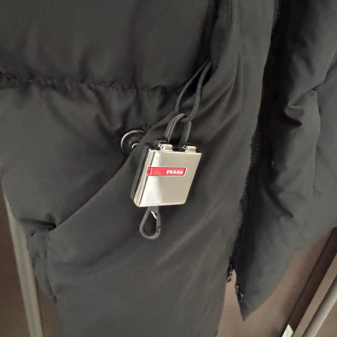 prada sport ARCHIVE ダウンベスト ネイビー 52 L〜XL