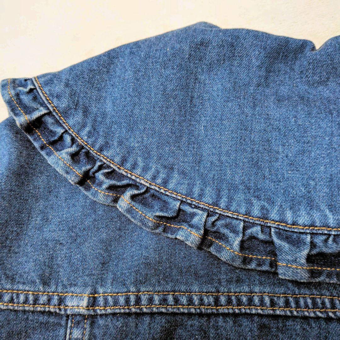 【タグ付】La Buoteque BonBon　デニムジャケット ビッグカラーＦ