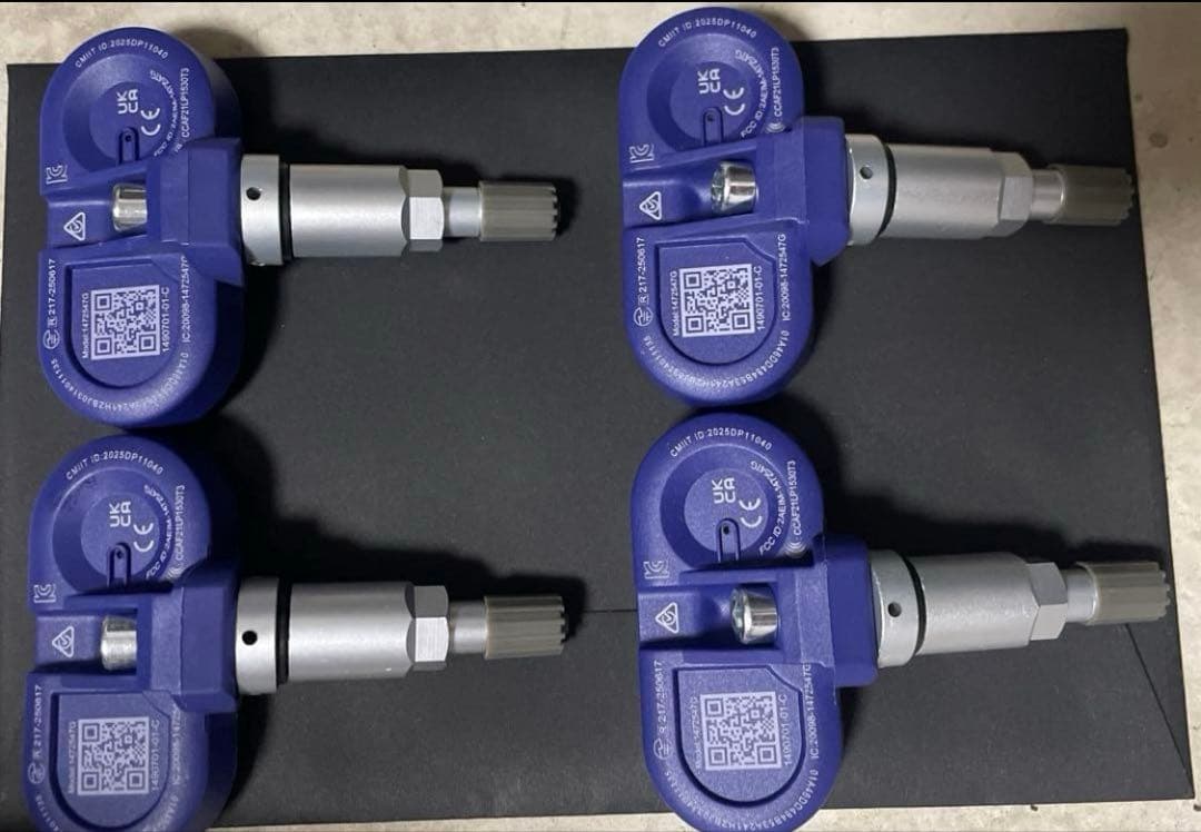 空気圧センサー テスラモデル3 モデルY Bluetoothタイプ4個セット