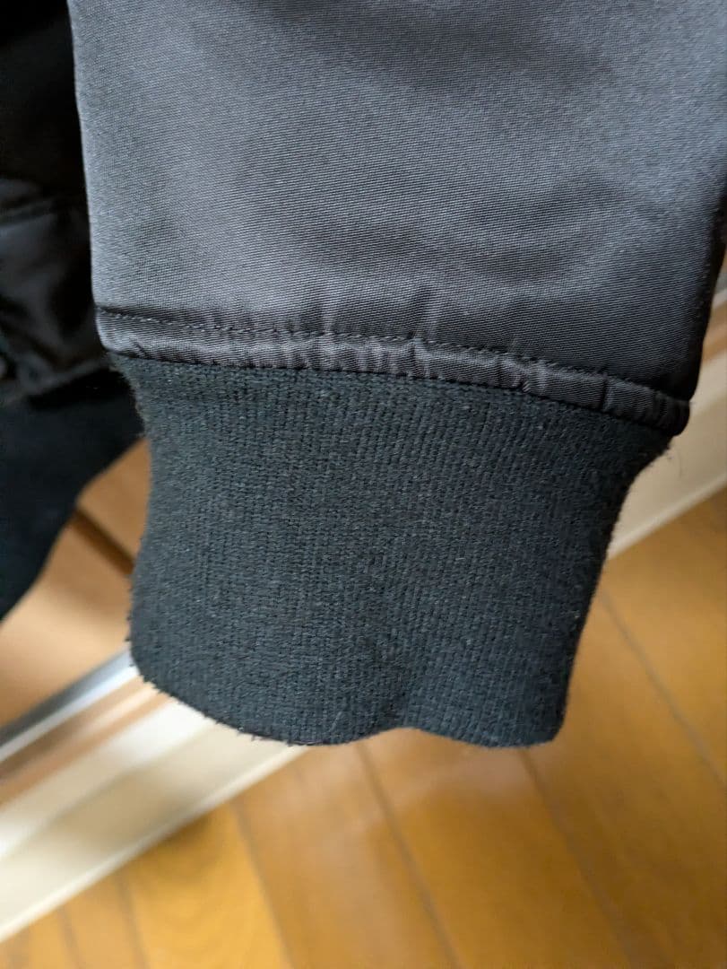 ナンバーナイン スタディオス ダブルネーム ブラック MA-1